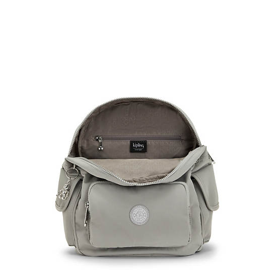 Mochilas Kipling City Pack Small Classic Grises | MX 1499UZ